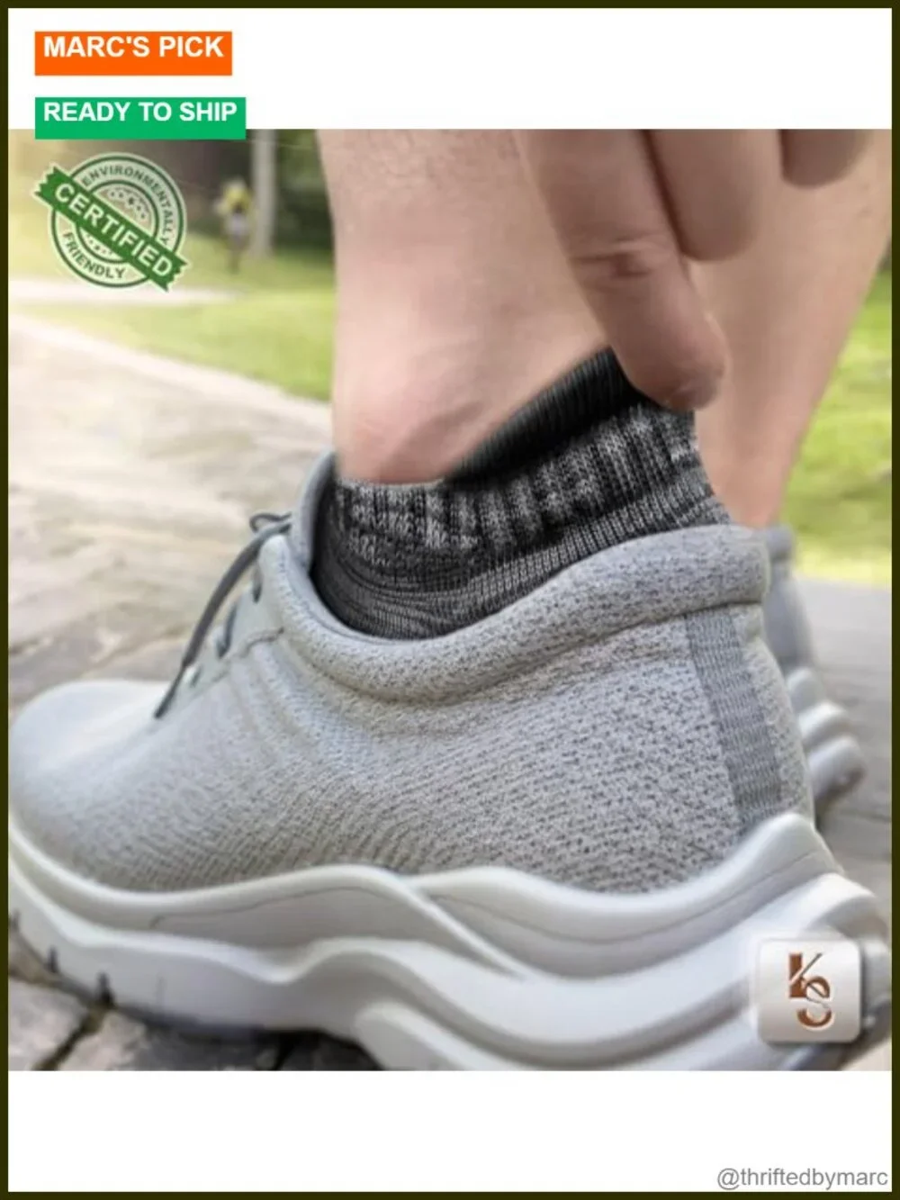 6 Pairs Mens Running Athletic Compression Ankle Socks Cushioned Arch Support